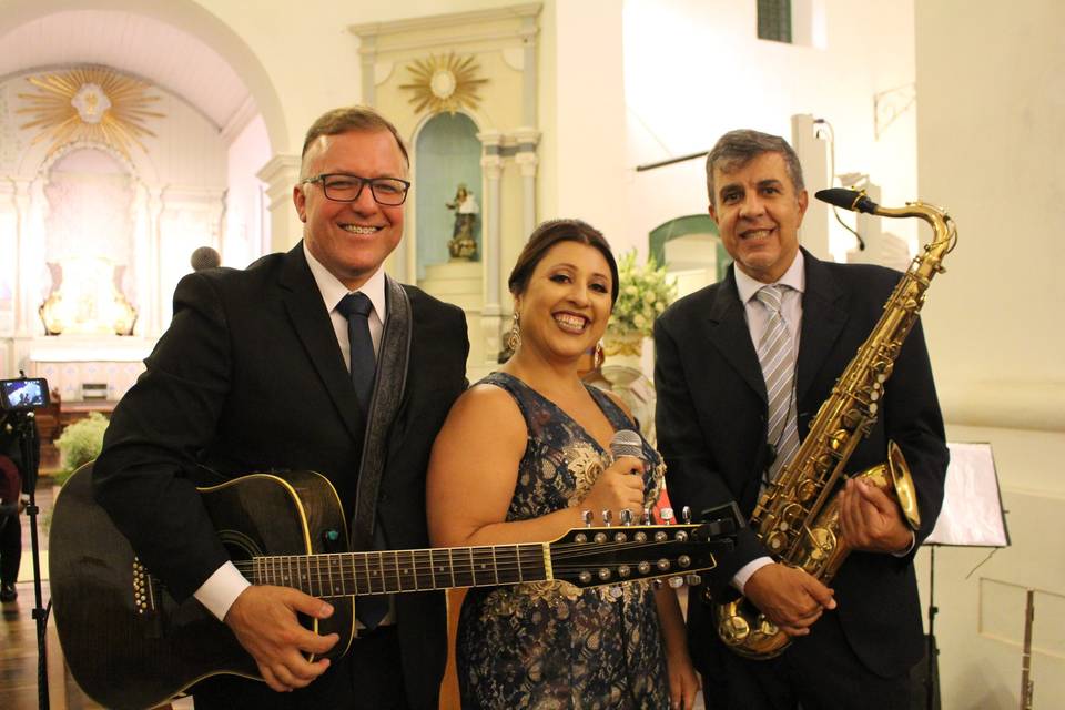 Duo d'Amore com saxofone