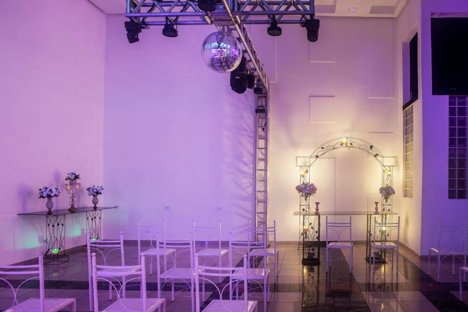 Altar iluminado