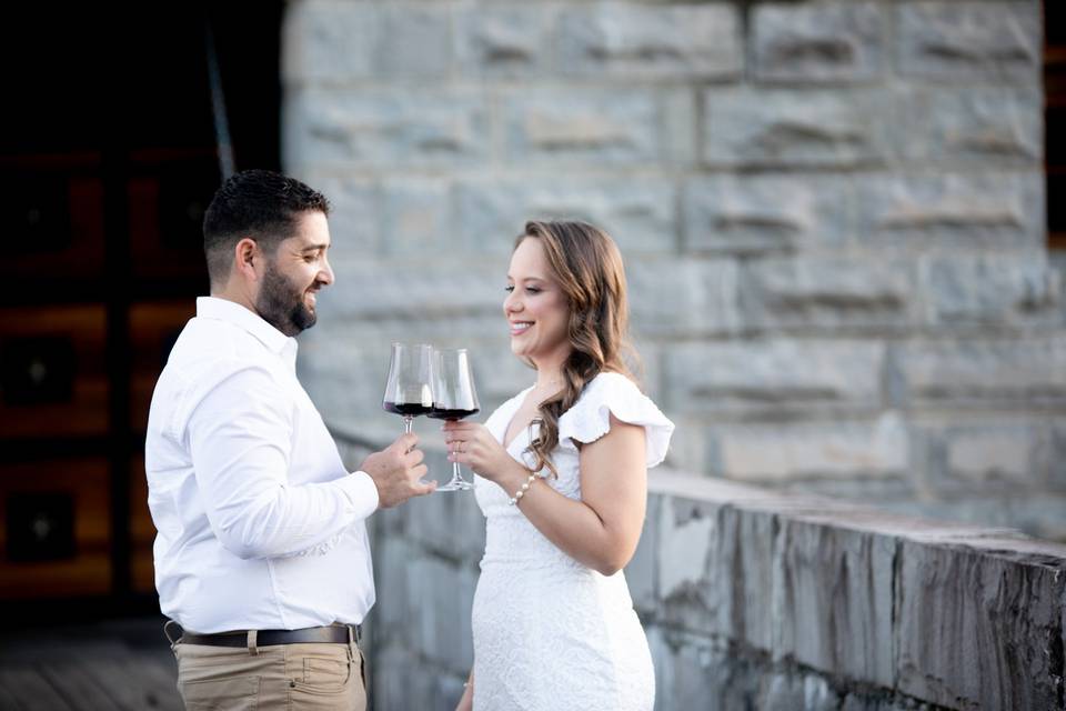 Pre wedding brinde
