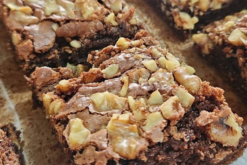 Brownie com nozes