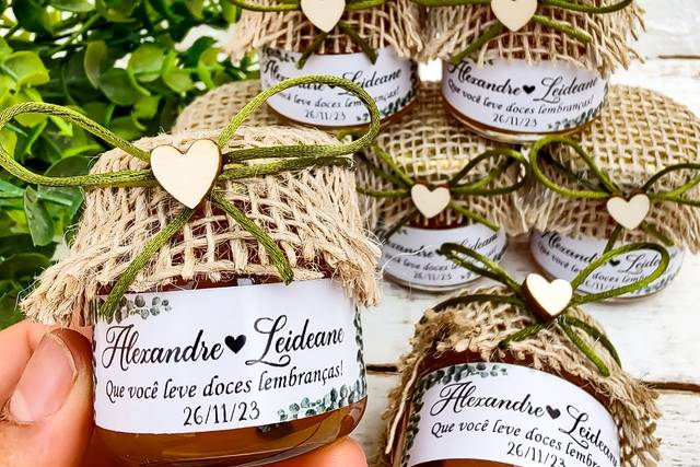 Lembrancinha de geleia