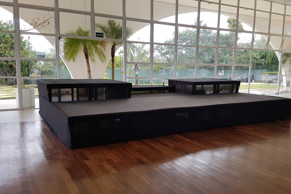 Palco tablado 6x4