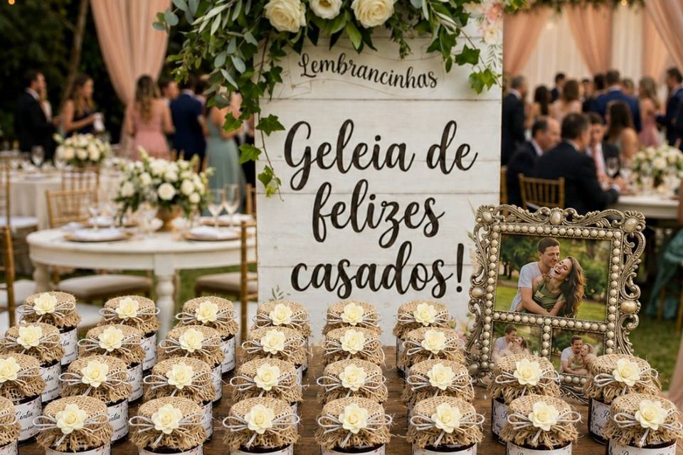 Geleias de felizes casados