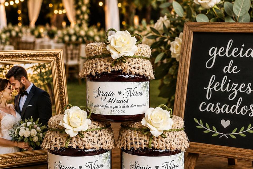 Geleia de felizes casados