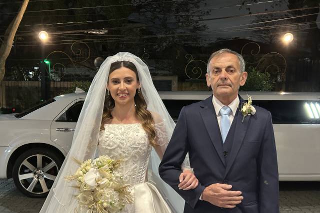 Noiva e seu pai