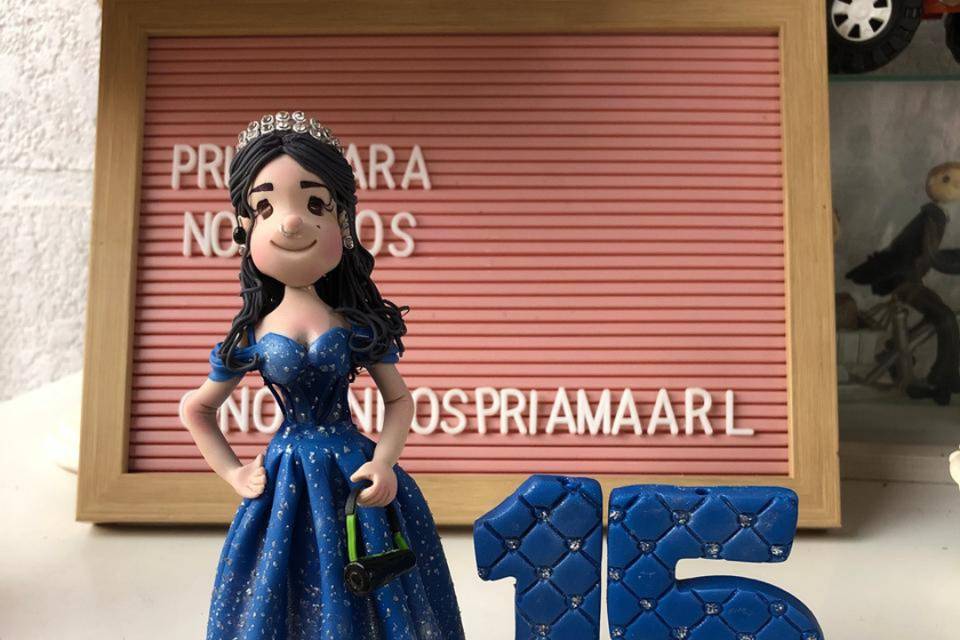 Noivinhos em Biscuit