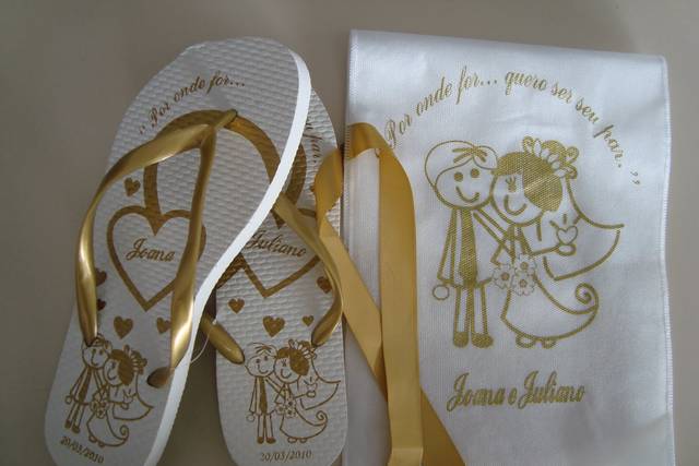 Casamento com embalagem