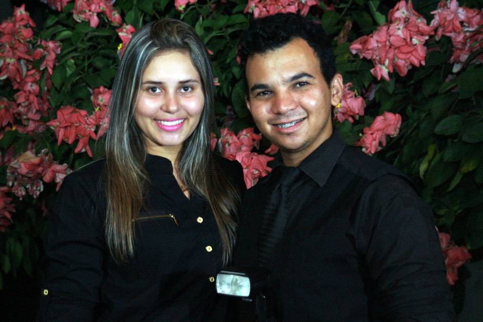 Luana e Michel Patrick.