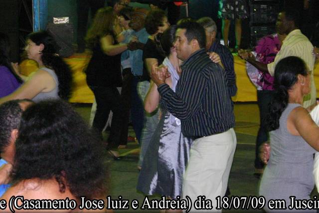Show baile no casamento em ju