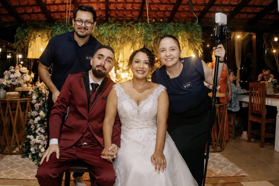 Kate e Danilo - casal animado
