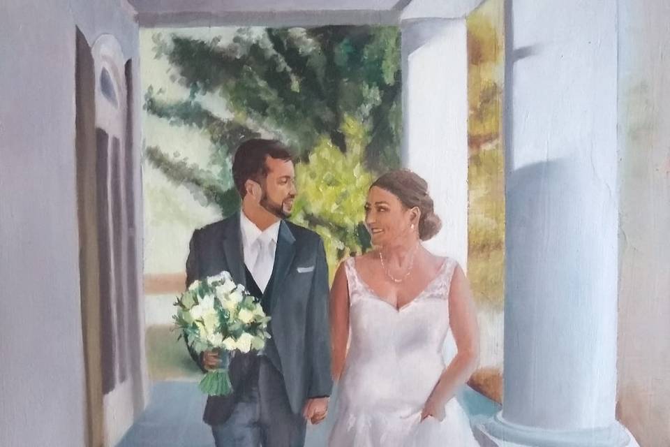 Pintura em Casamento