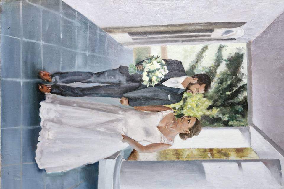 Pintura em Casamento