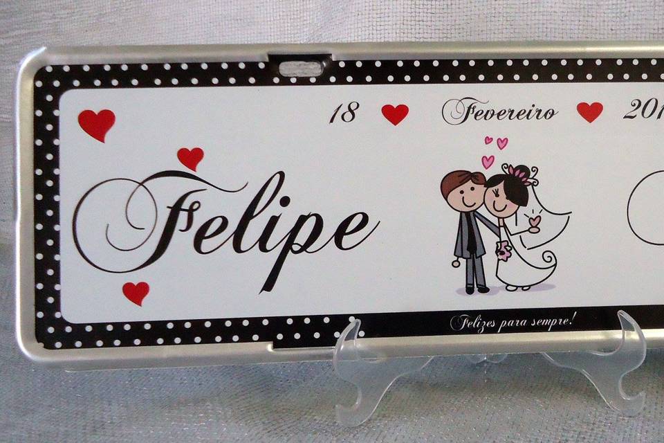 Plaquinhas Personalizadas