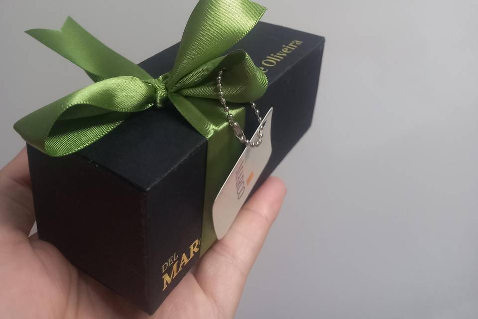 Caixa com 3 palhas italianas