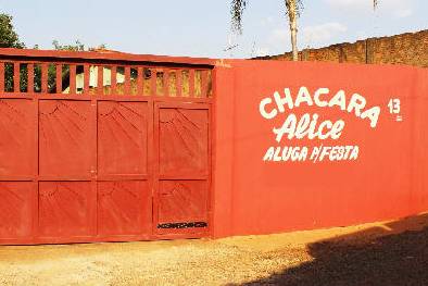 Entrada da chacara