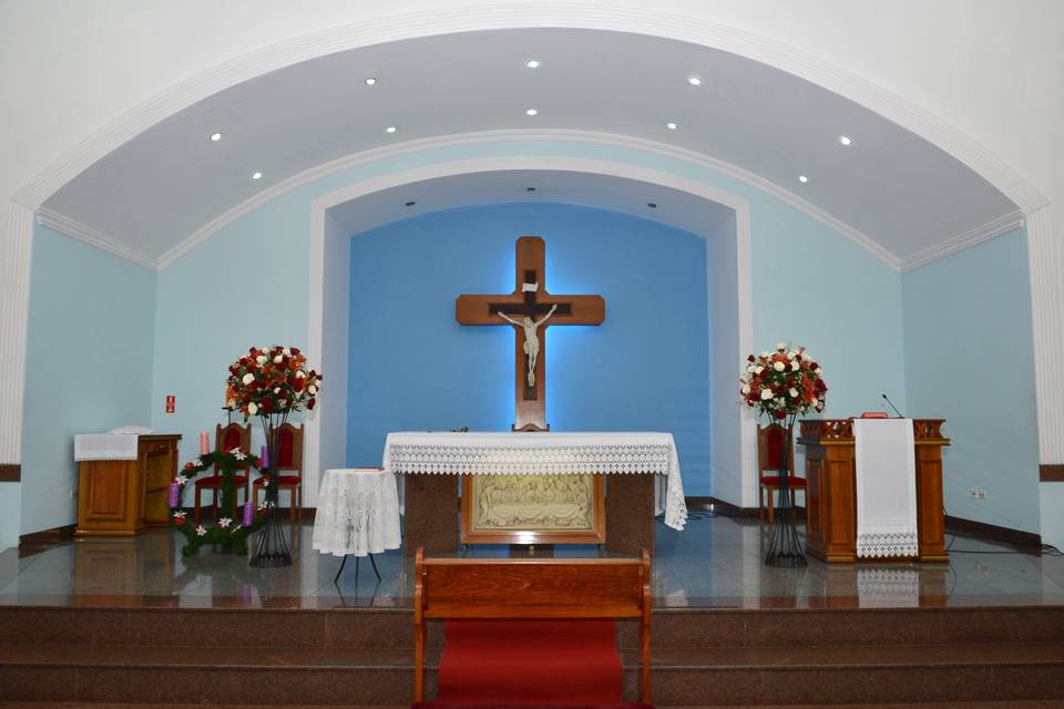 Interna, igreja