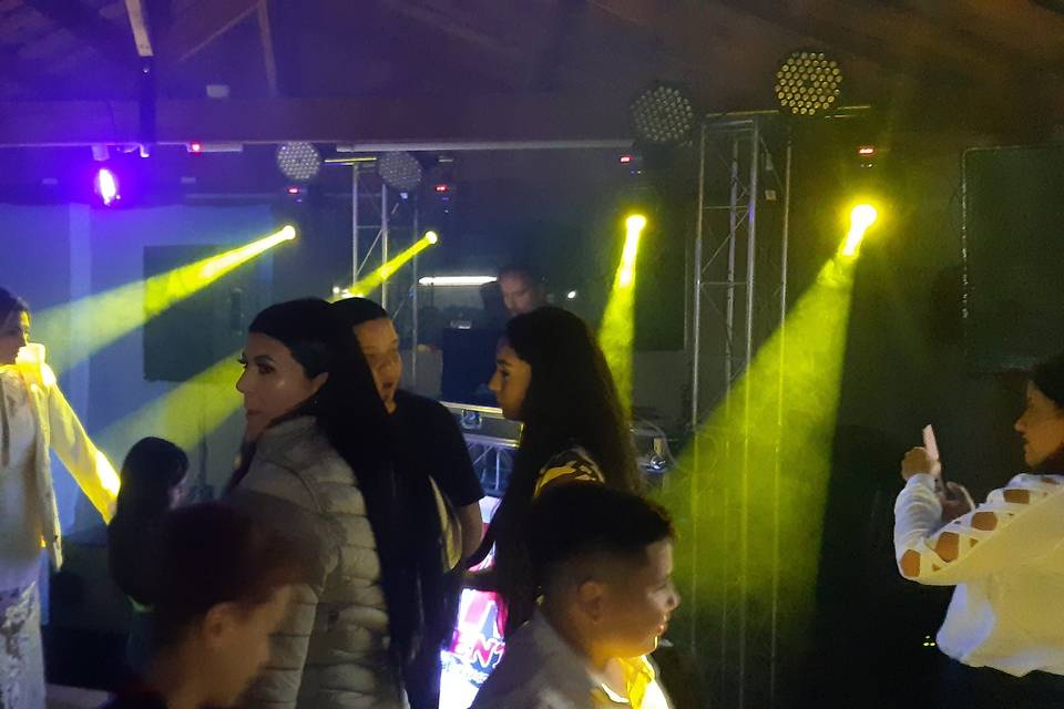 Trabalhos Som, Iluminação e dj