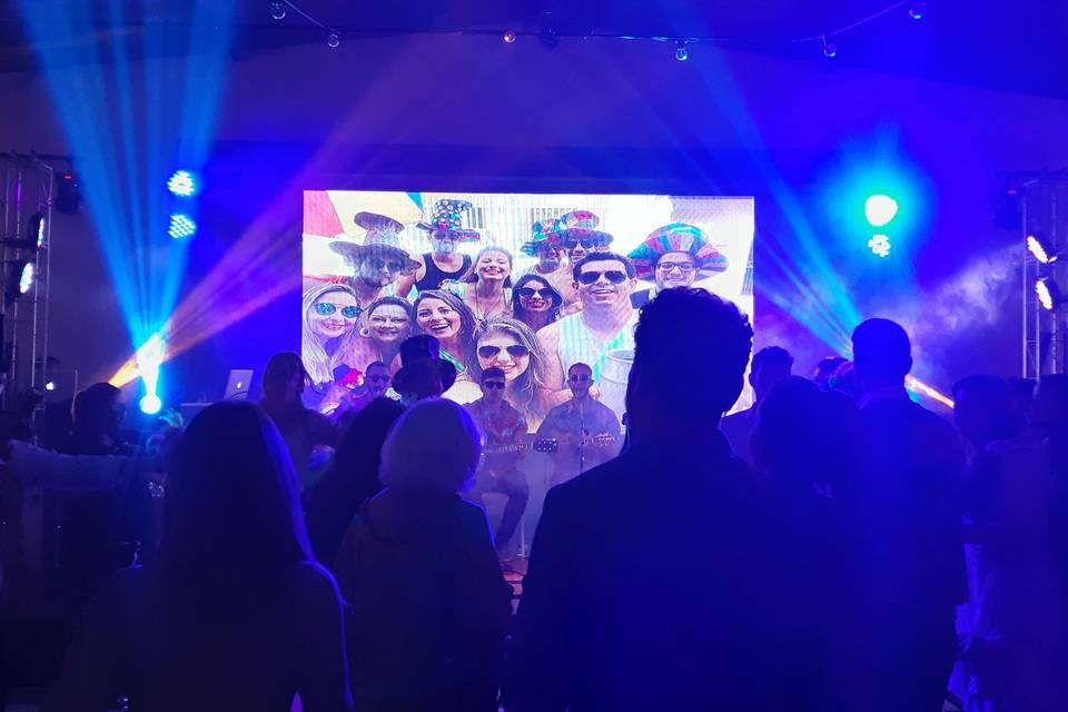 iluminação painel de led