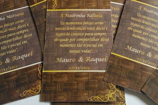 Tag para os padrinhos