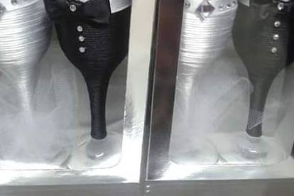 Taça de noivo noiva