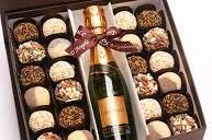 Brigadeiros gourmet e chandon