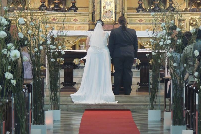 Cerimônia árvore francesa