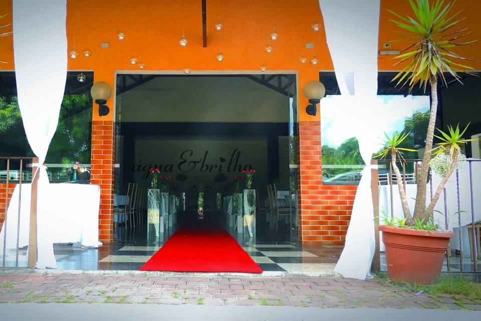 Entrada do salão
