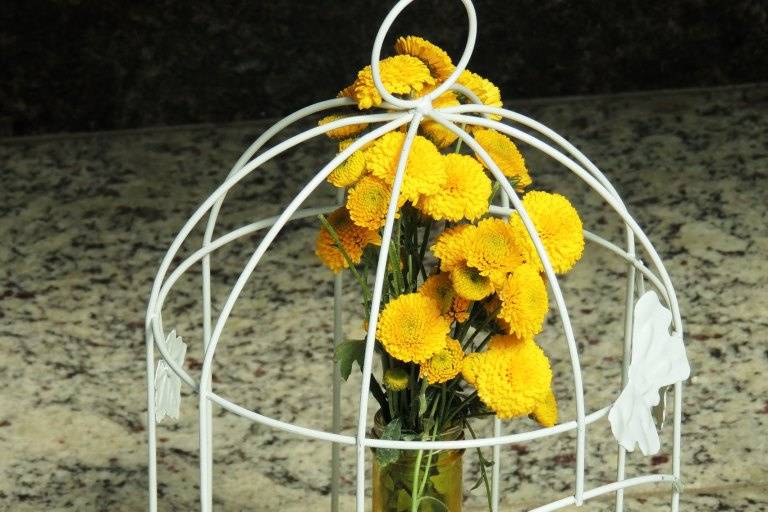 Gaiolinha decorada