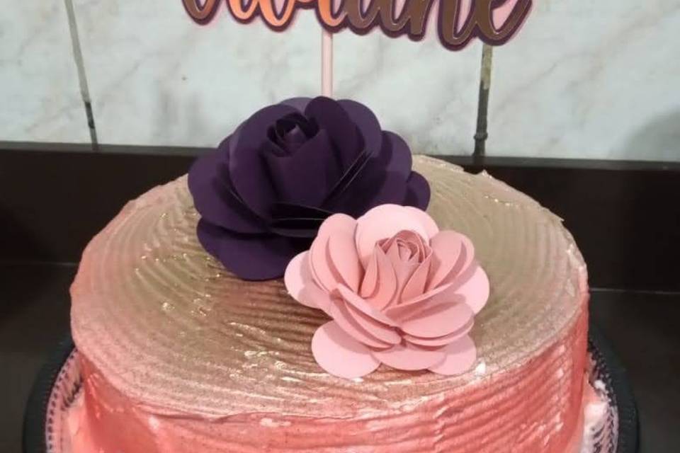 Bolo flor