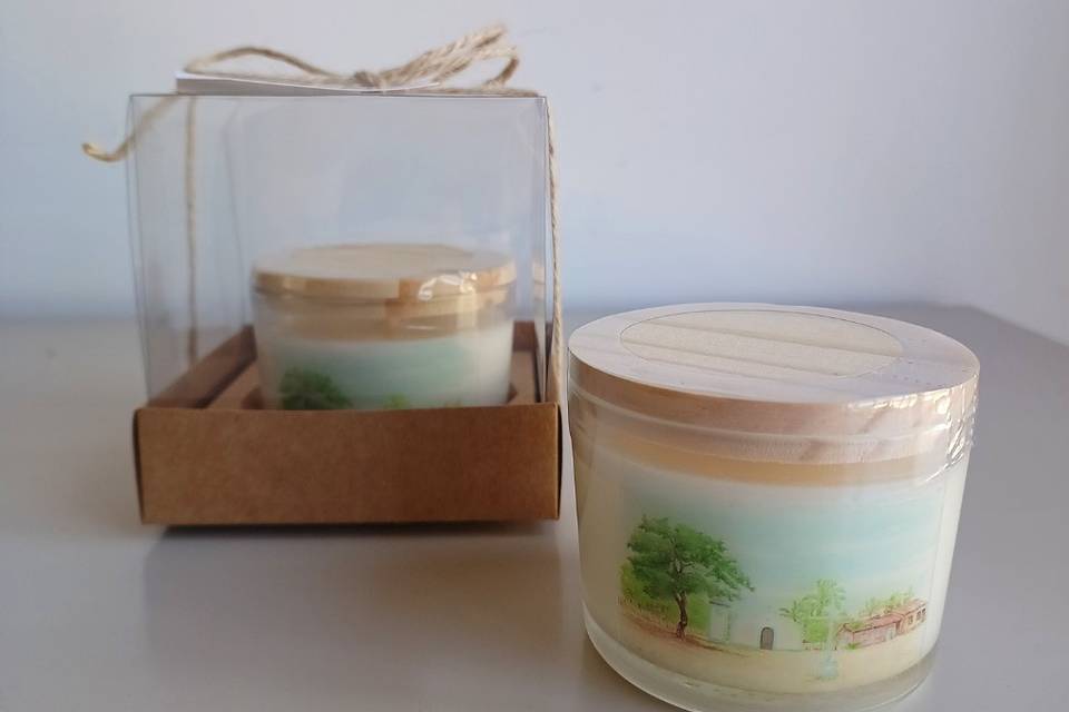 Vela aromática de 100g