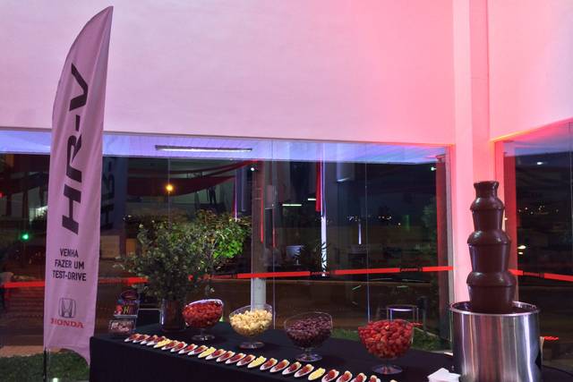 Estrutura completa para o evento