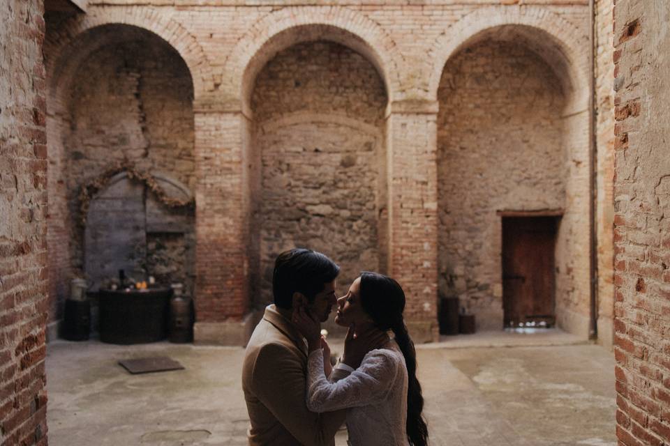 Casamento Romantico na Toscana