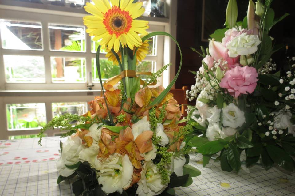 Arranjos florais para casamentos