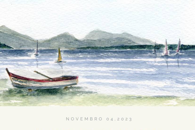 Aquarela p/ identidade visual