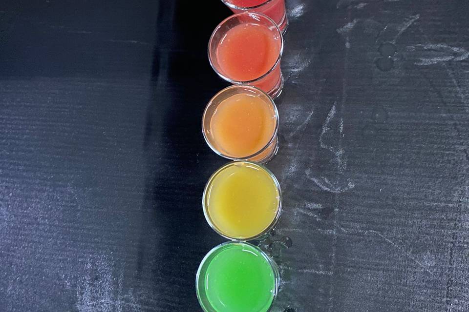 Rainbow shot, a mágica