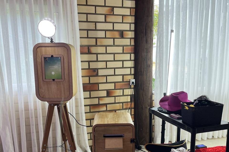 Totem fotográfico retro