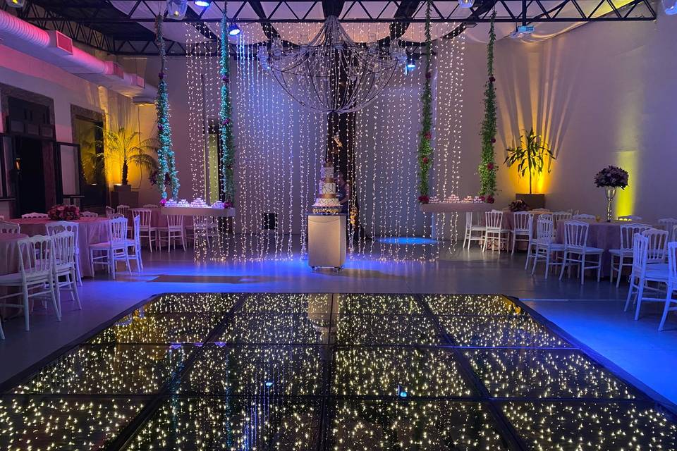 Pista Led Paris 4x4m