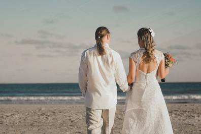 Vestido para casamento na praia