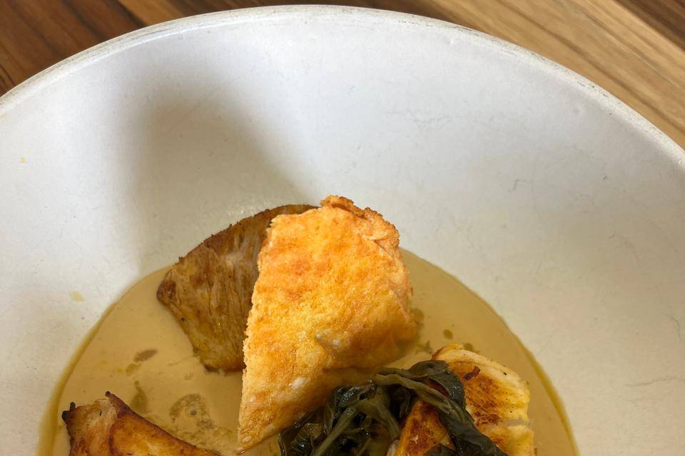 Pirarucu em Bisque de Tucupi