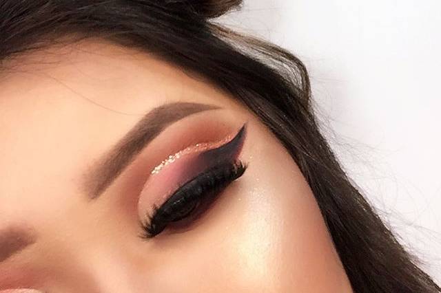 Maquiagem cut crease