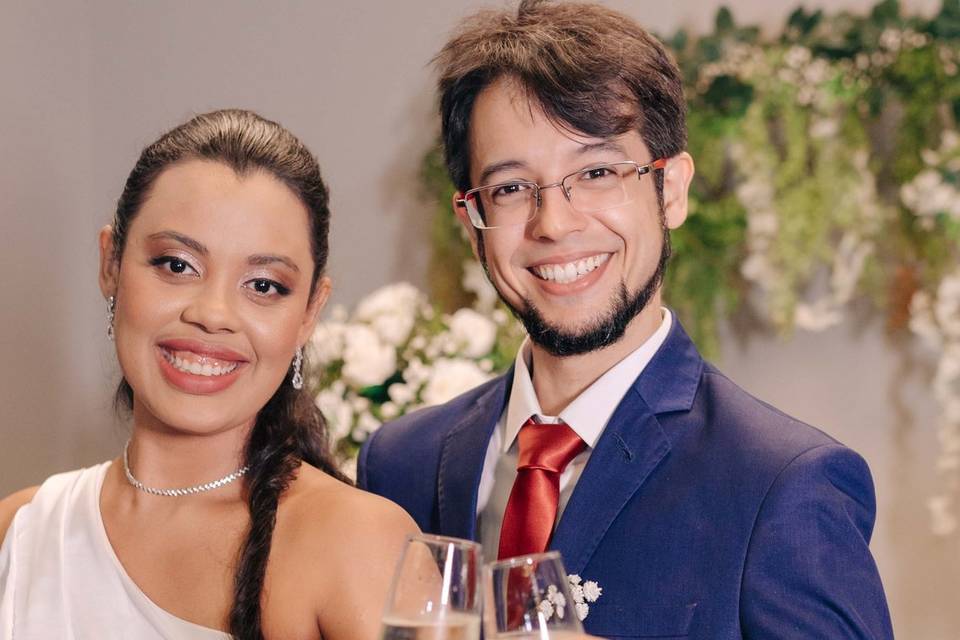 Casal: Ingrid e Felipe
