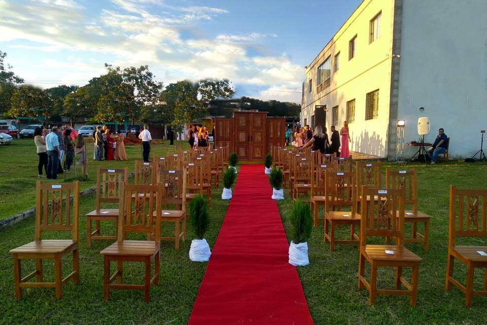 Casamento area externa