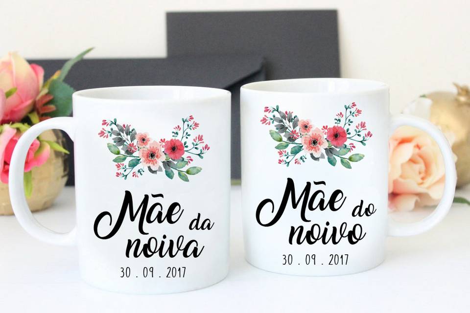 Caneca Mãe da Noiva(o)