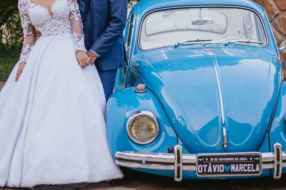 Fusca azul