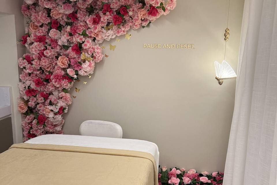 Spa integrado a sala da Noiva