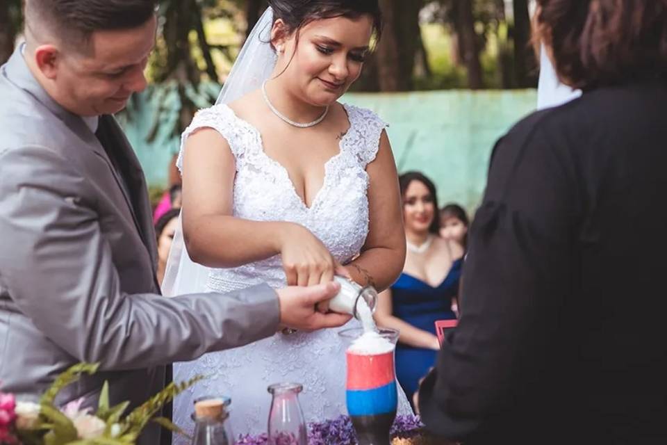 Celebração de casamento