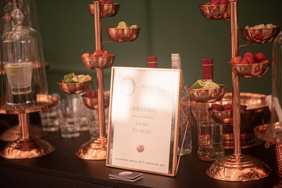 Bar de Drinks para Casamento