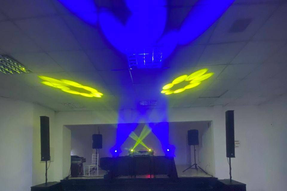Som e iluminação