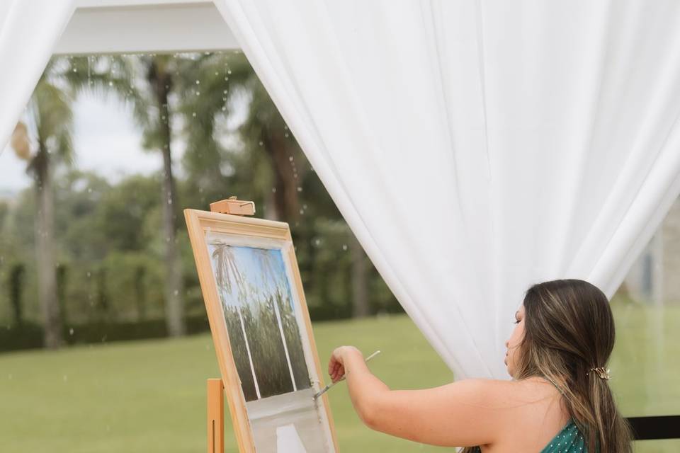 Pintura ao vivo