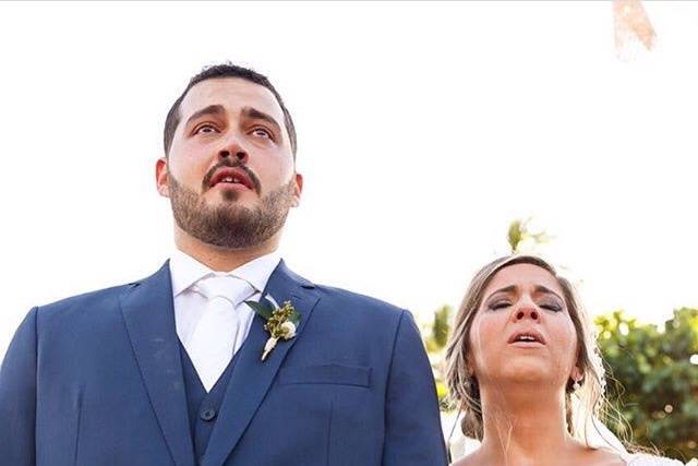 Casamento lindo! Reh e Di